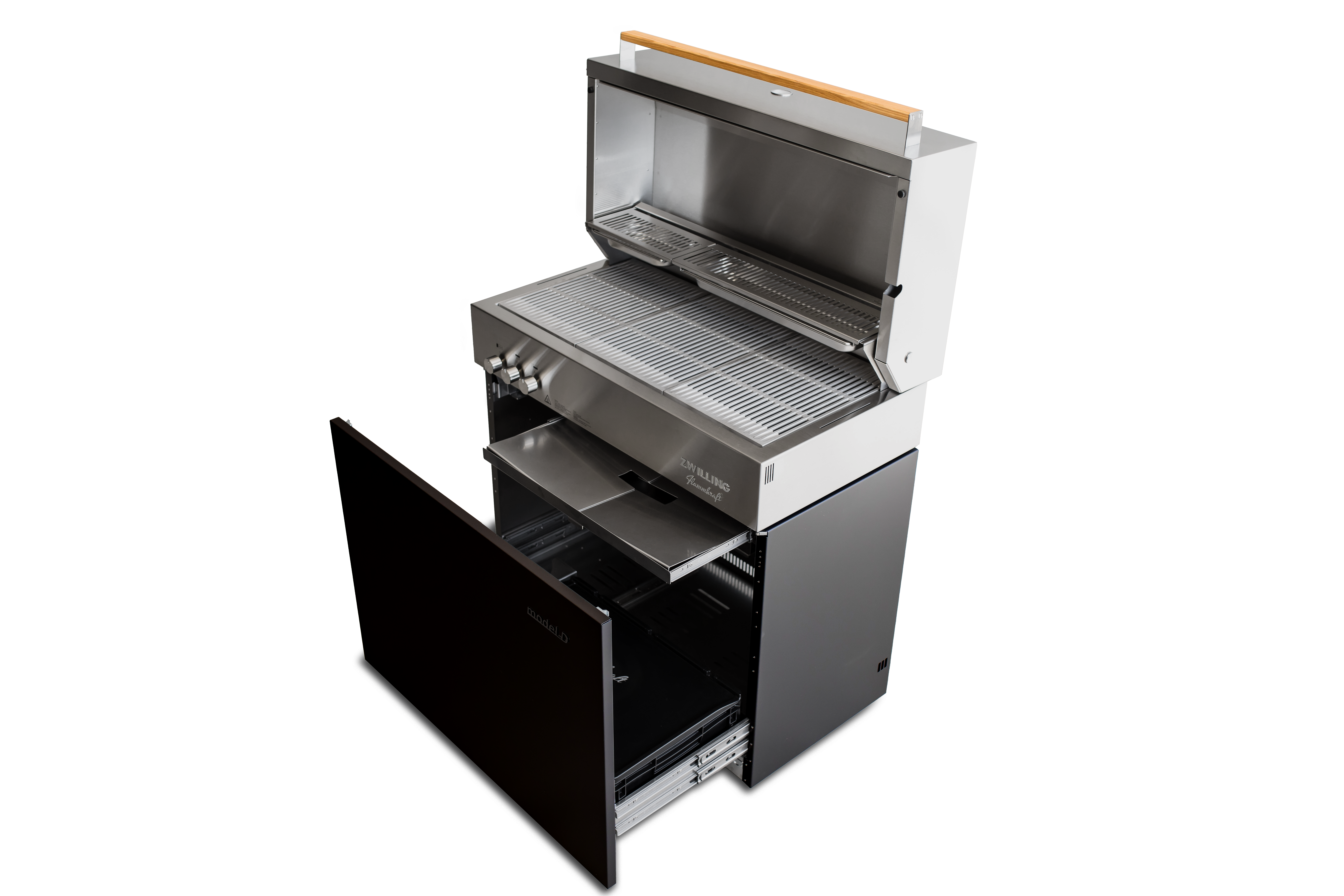 Model D (natural gas) - #7 Ivory Black