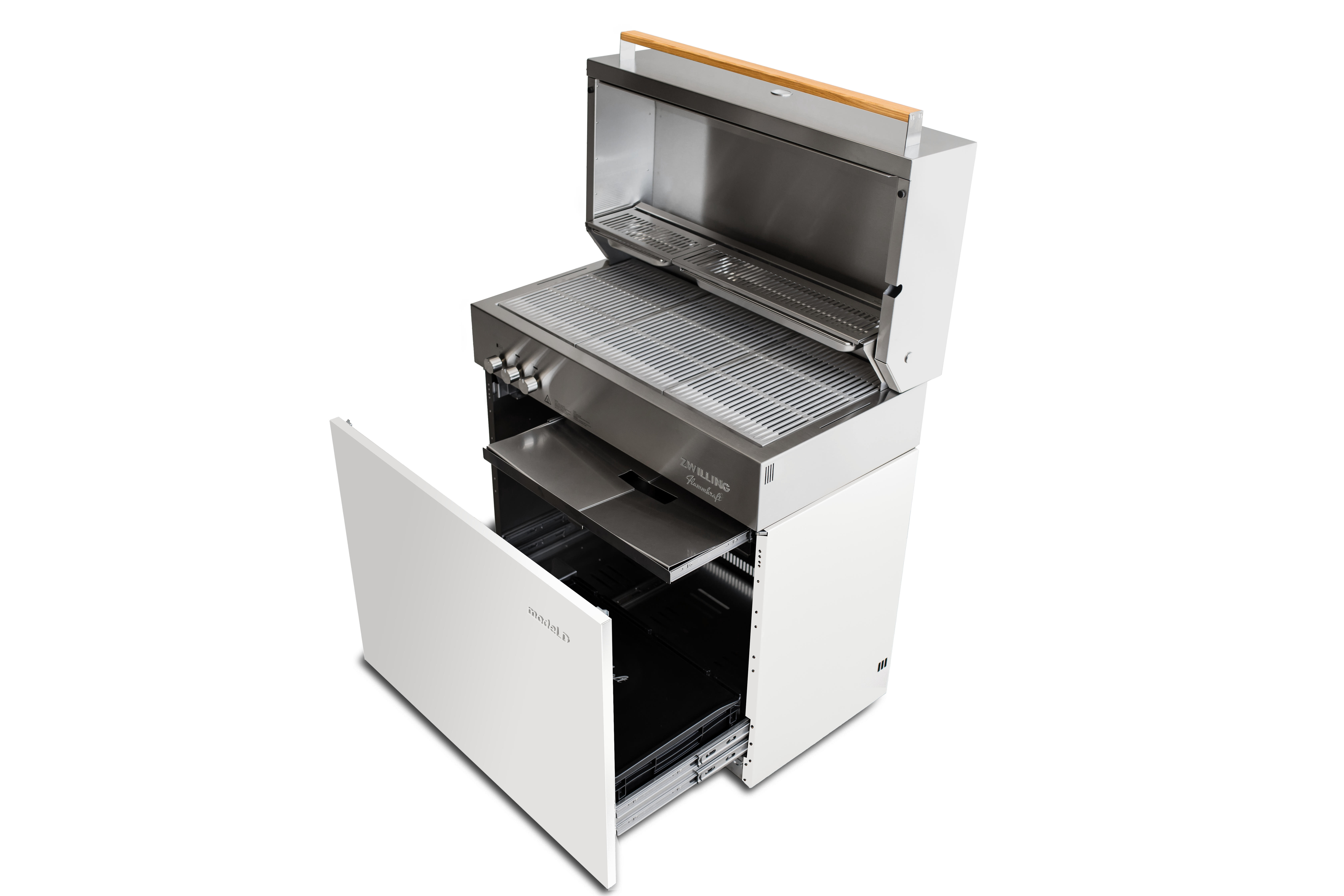 Model D (natural gas) - #3 Ivory White