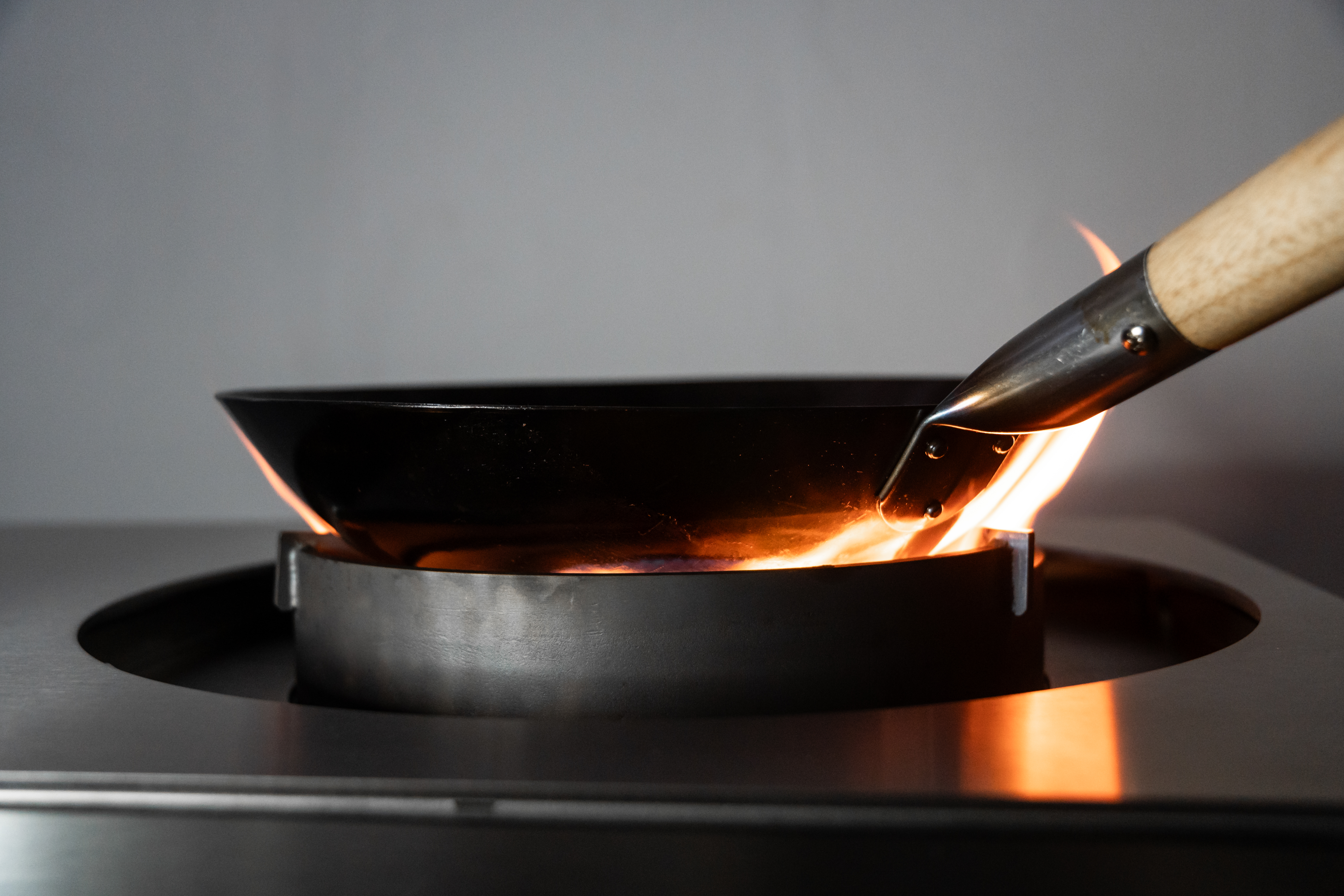 BLOCK R inbouw-wokbrander