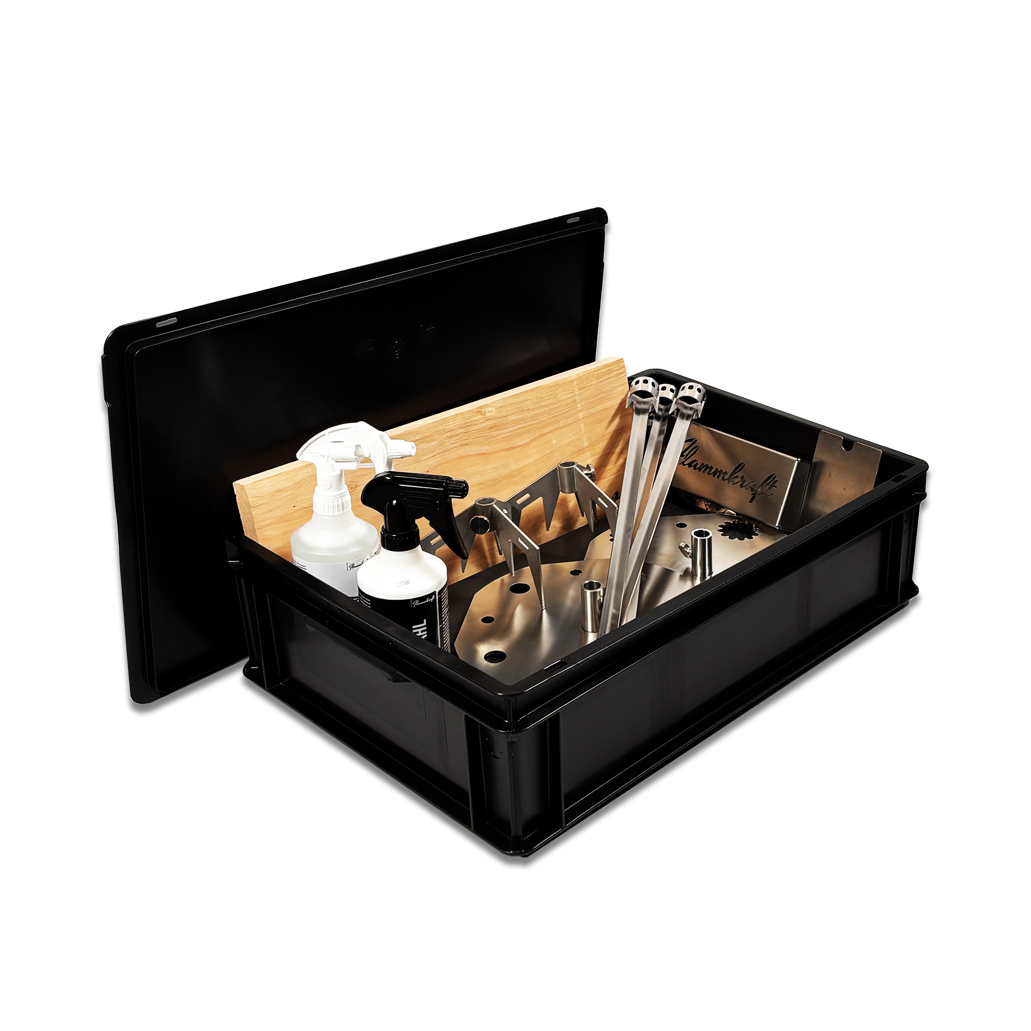 Aufbewahrungs- und Reinigungs-Box