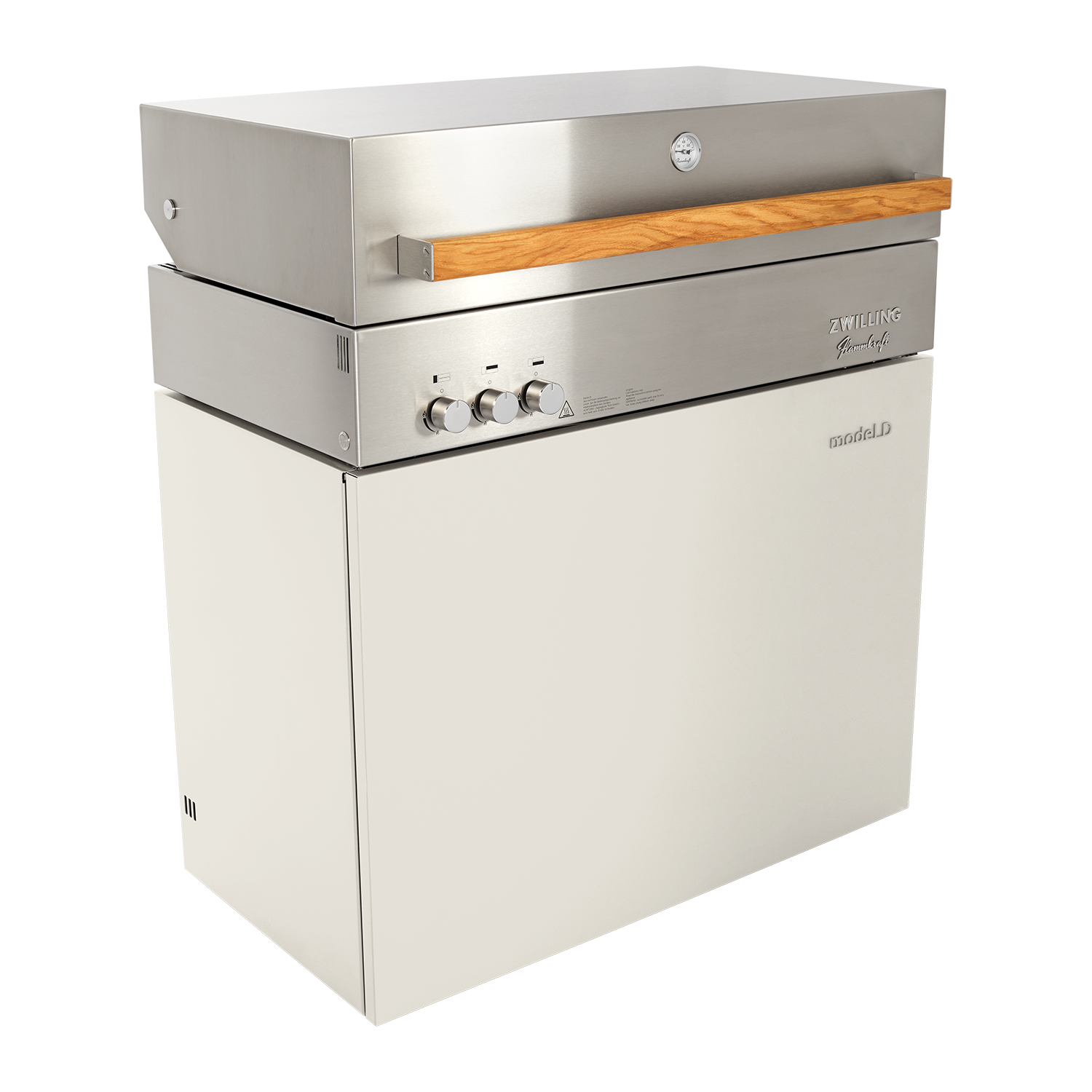 Model D (natural gas) - #3 Ivory White