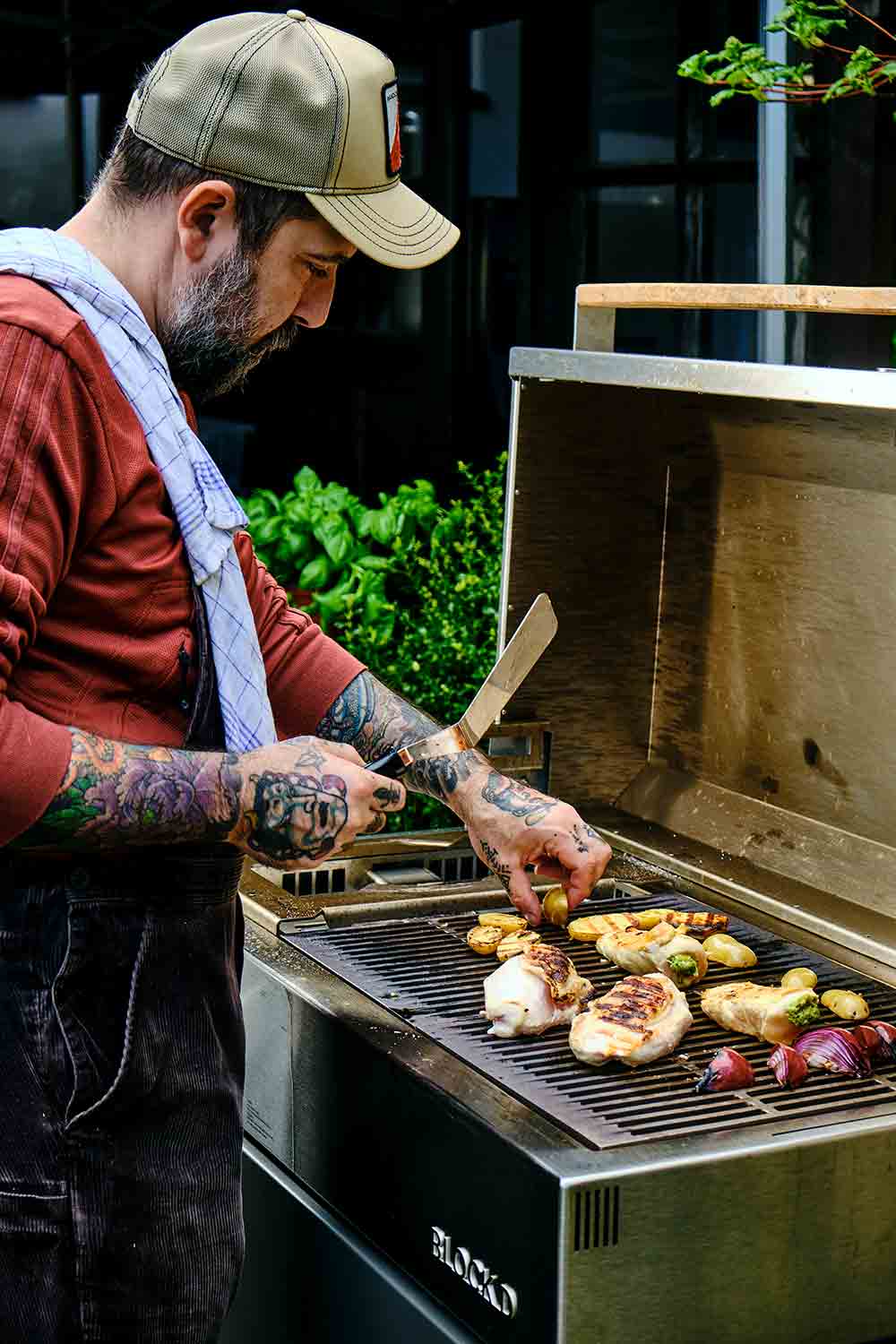 Maishähnchen mit Salsa Verde | Flammkraft Rezepte